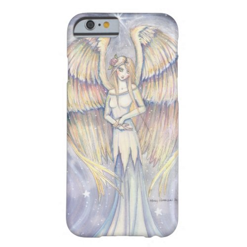 Golden Wing Angel Fantasy Art iPhone 6 case