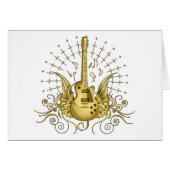 Golden Winged Guitar (Front Horizontal)