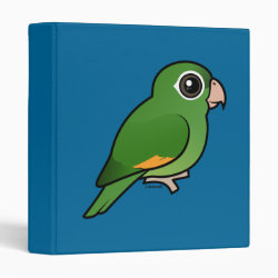 Birdorable Golden-winged Parakeet Avery Signature Binder 8.5x11
