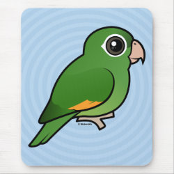 Birdorable Golden-winged Parakeet Mousepad
