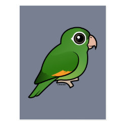 Birdorable Golden-winged Parakeet Postcard