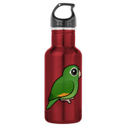 Birdorable Golden-winged Parakeet Water Bottle (24 oz)