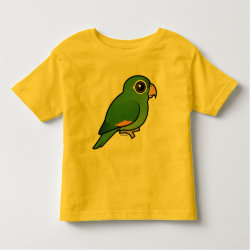 Birdorable Golden-winged Parakeet Toddler Fine Jersey T-Shirt