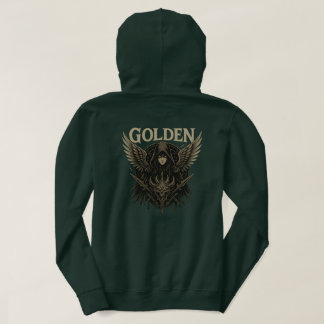 Golden Winged Warrior Hoodie