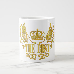 Golden Wings Crown The Best Giant Coffee Mug