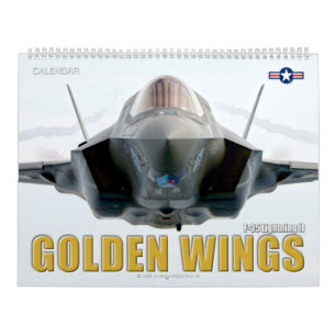 GOLDEN WINGS F-35B/C Lightning II Calendar