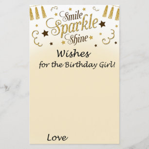 Golden Wishes for the birthday girl