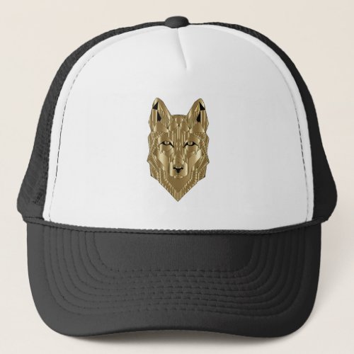 Golden Wolf Hat