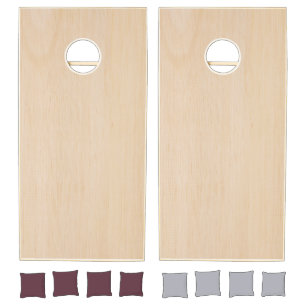 Golden Wood Cornhole Set