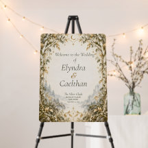 Golden Woodland Enchanted Elven Fantasy Wedding