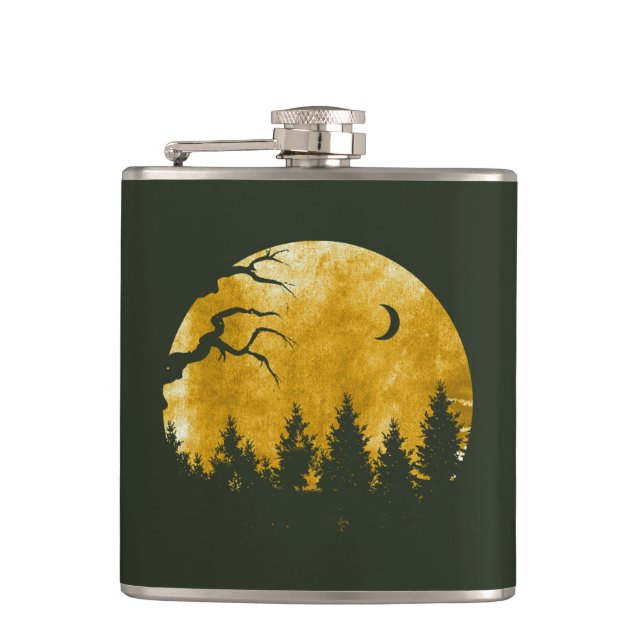 Golden Woods Flask (Front)