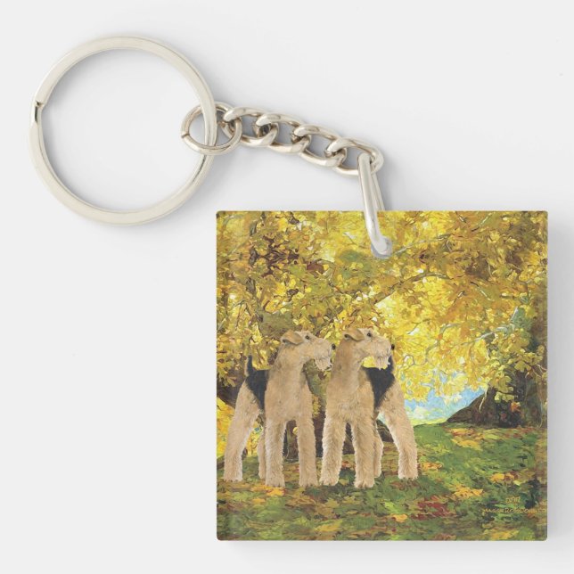 Golden Woods Keychain (Front)