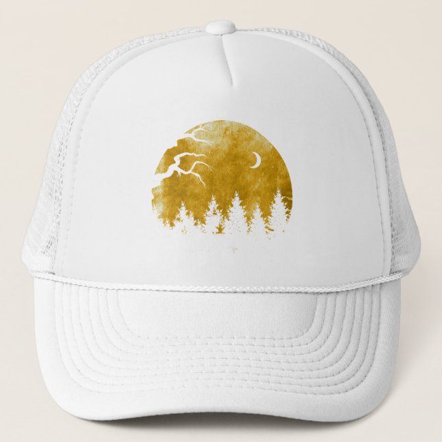 Golden Woods Trucker Hat (Front)