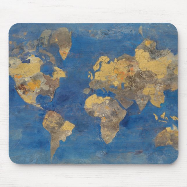 Golden World Mouse Pad (Front)
