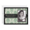 Golden Years Damask Birthday Party Invite (sage)