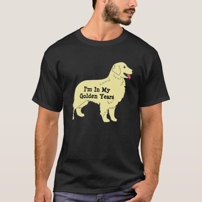 Golden Years Retriever T-Shirt (Front)