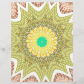 gOLDEN YELLOW African ethnic tribal pattern (Front)