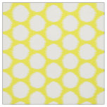Golden Yellow Asian Moods Ikat Dots Fabric
