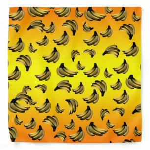 Golden Yellow Bananas, Bandana