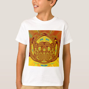Golden Yellow Baseball Glove Art Print T-Shirt