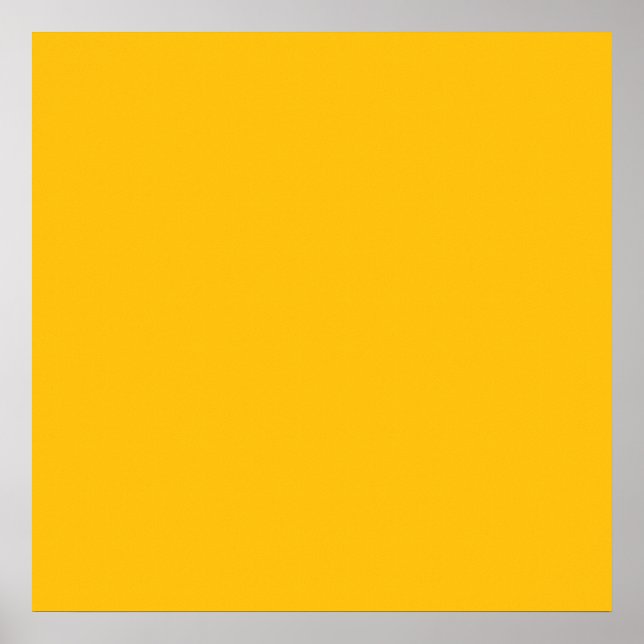 Golden Yellow  Color Poster (Front)