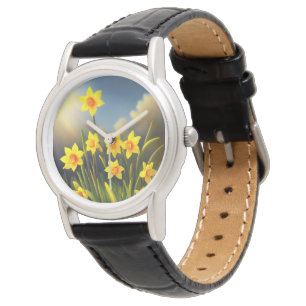 Golden Yellow Daffodil Temptations,  Watch