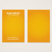 Golden Yellow Earring Background (Front & Back)