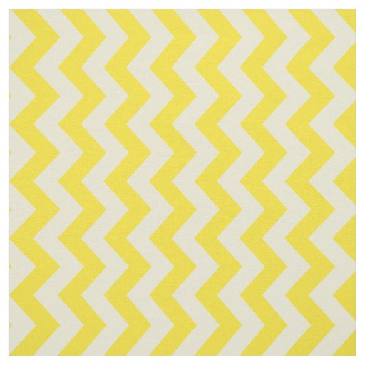Golden Yellow Moroccan Moods Chevrons Fabric