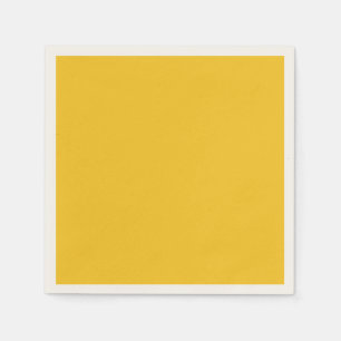 Golden Yellow Solid Color Napkins