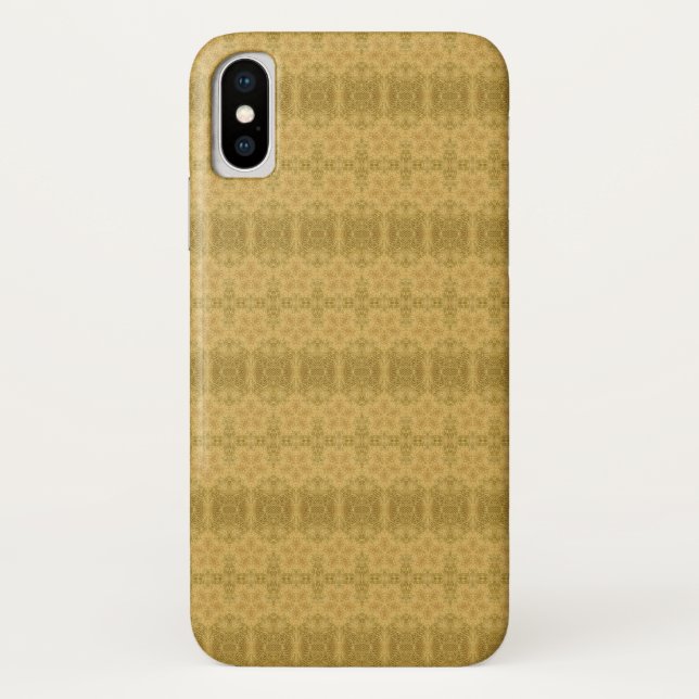 Golden yellow sun bright pattern Case-Mate iPhone case (Back)