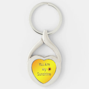 Golden You Are My Sunshine, Metal Keyring