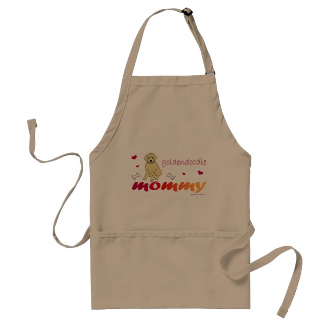 goldendoodle adult apron (Front)