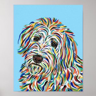 Goldendoodle Art Poster