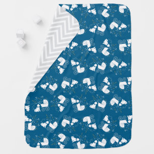 Goldendoodle Baby Shower Dog  Blanket