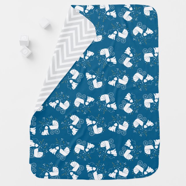 Goldendoodle Baby Shower Dog  Blanket (In Situ)
