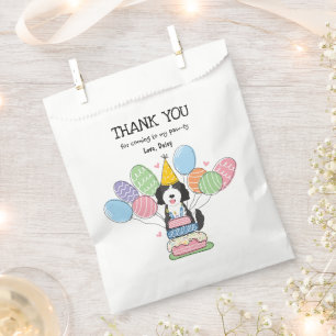 Goldendoodle Birthday Party Thank You Favor Bag