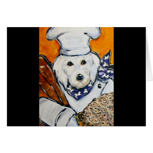 Goldendoodle Chef Cards (Front Horizontal)