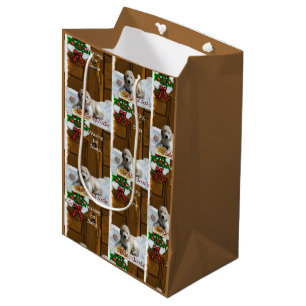 Goldendoodle Christmas Gifts Medium Gift Bag