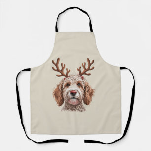 Goldendoodle Christmas Lover Dog Mom Gift Apron