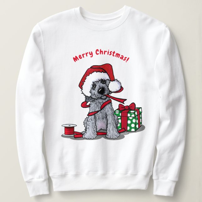 Goldendoodle Christmas Sweatshirt (Design Front)