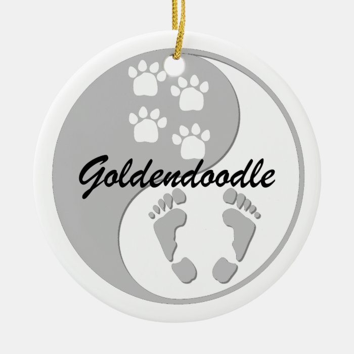 goldendoodle christmas tree ornaments