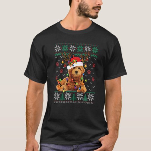 Goldendoodle Christmas Ugly Sweater Dog Xmas 1