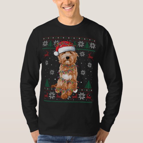 Goldendoodle Christmas Ugly Sweater Funny Dog Love