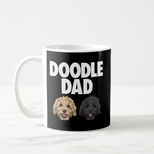Goldendoodle Dad Doodle Dad Golden Doodle Dog Coffee Mug
