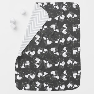 Goldendoodle Dog Baby Shower Genderless Blanket