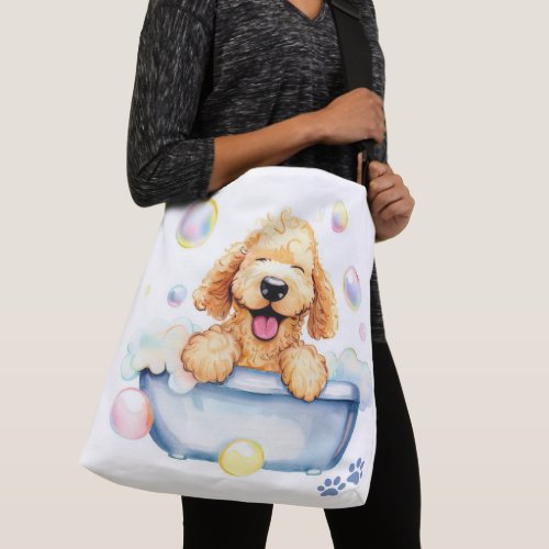 Goldendoodle Dog Crossbody Bag