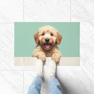Goldendoodle Dog Doormat Art