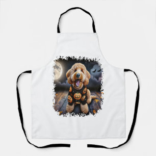 Goldendoodle Dog Halloween Apron