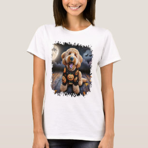 Goldendoodle Dog Halloween T-Shirt