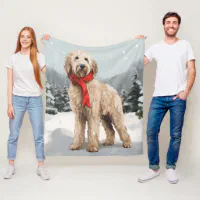 Goldendoodle fleece outlet